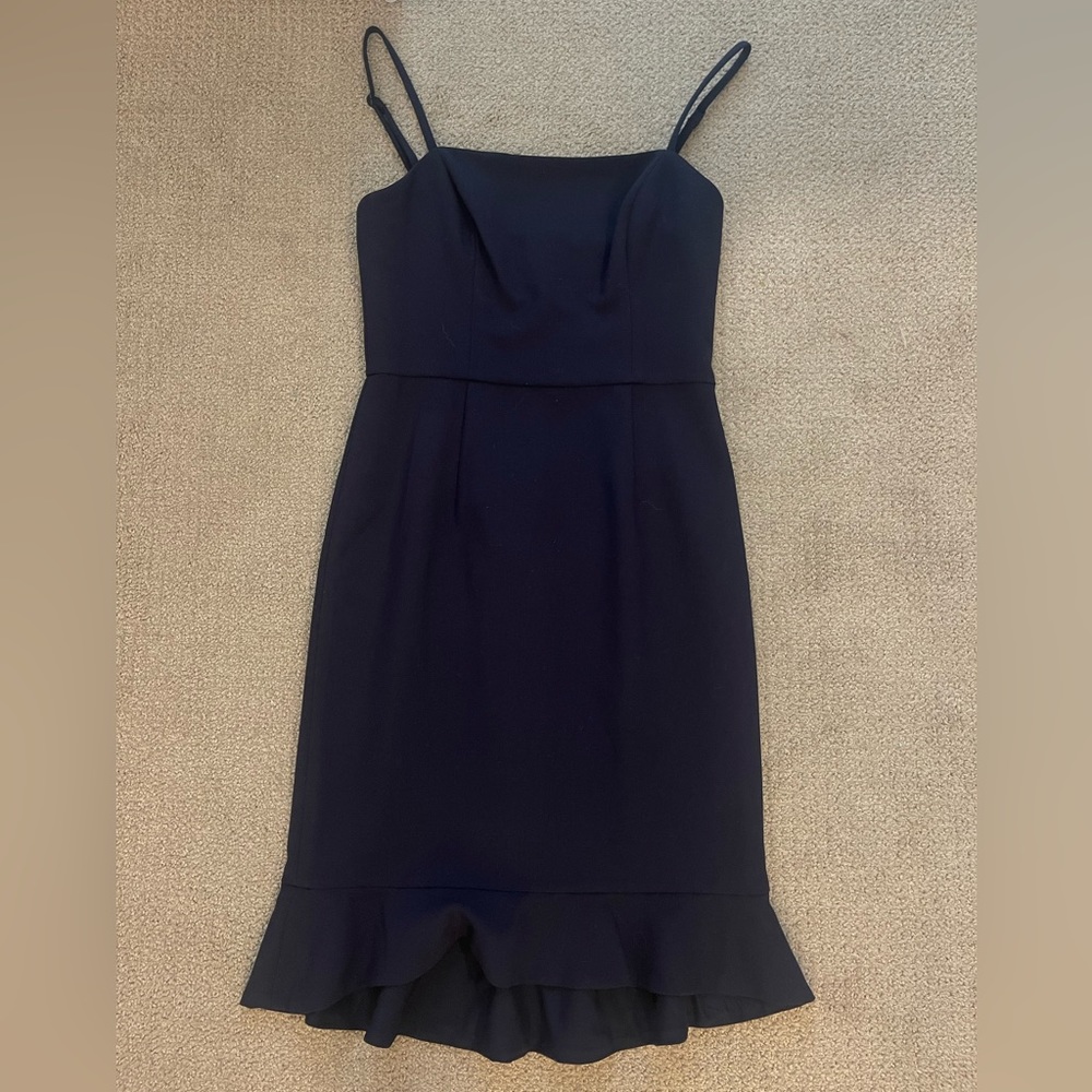 French Connection Navy Midi Dress